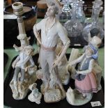 Various Lladro figurines