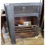 A 19th Century cast fire place marked Hygiastic Stove of Hendry & Pattisson, W.