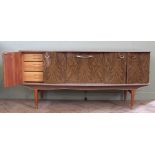 An unusual 1960's Argosy sideboard with internal drawers
