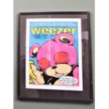 A Jermaine limited edition Weezer poster 189/200,