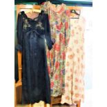 Three vintage lady's dresses,