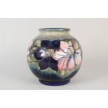 A Moorcroft floral jardiniere,