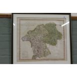 A full colour map of West Moreland by C Smith 1801,