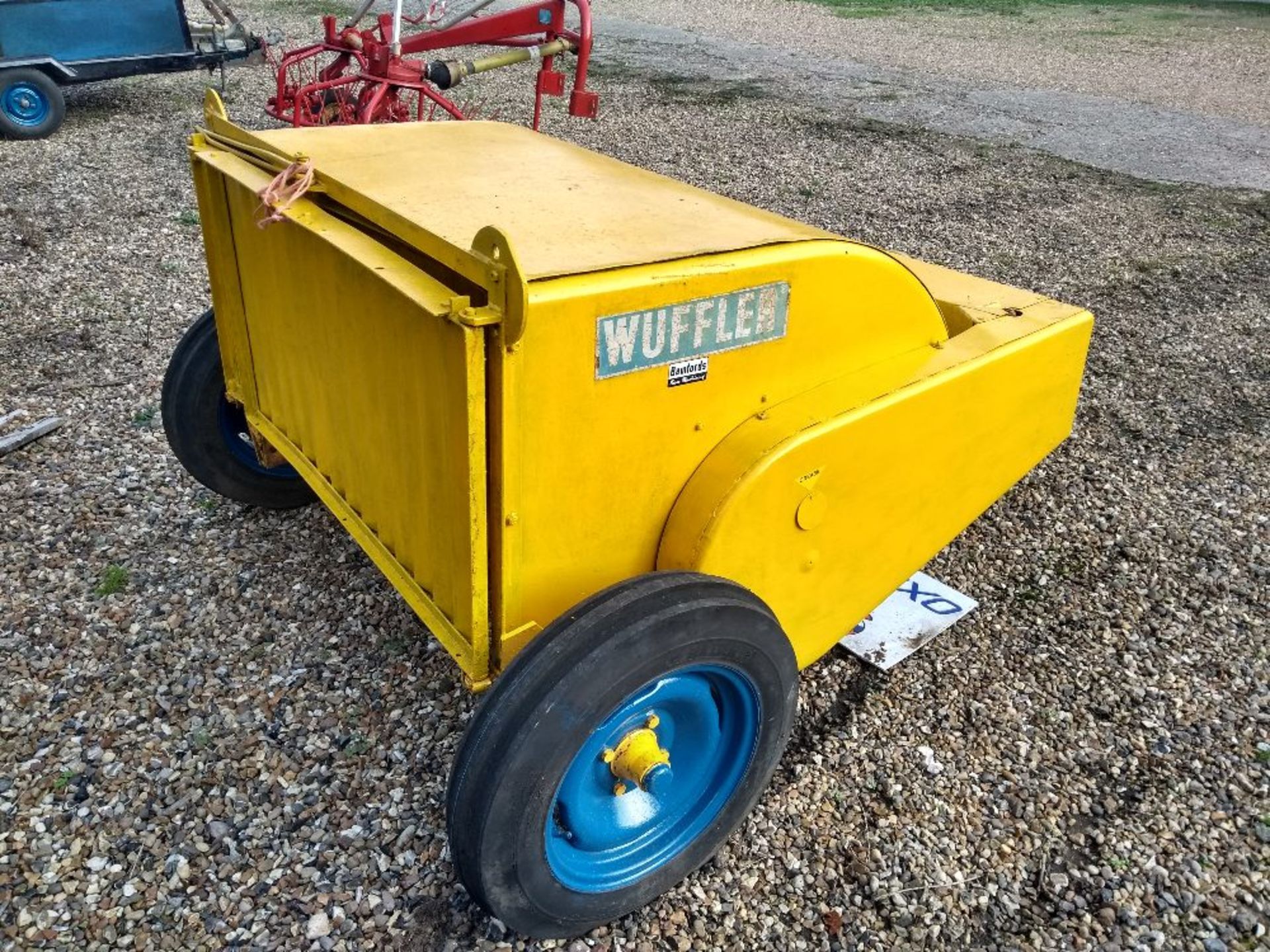 Bamfords Wuffler - working order, brand new belt, all tines included - serial number 72350527. - Image 3 of 3