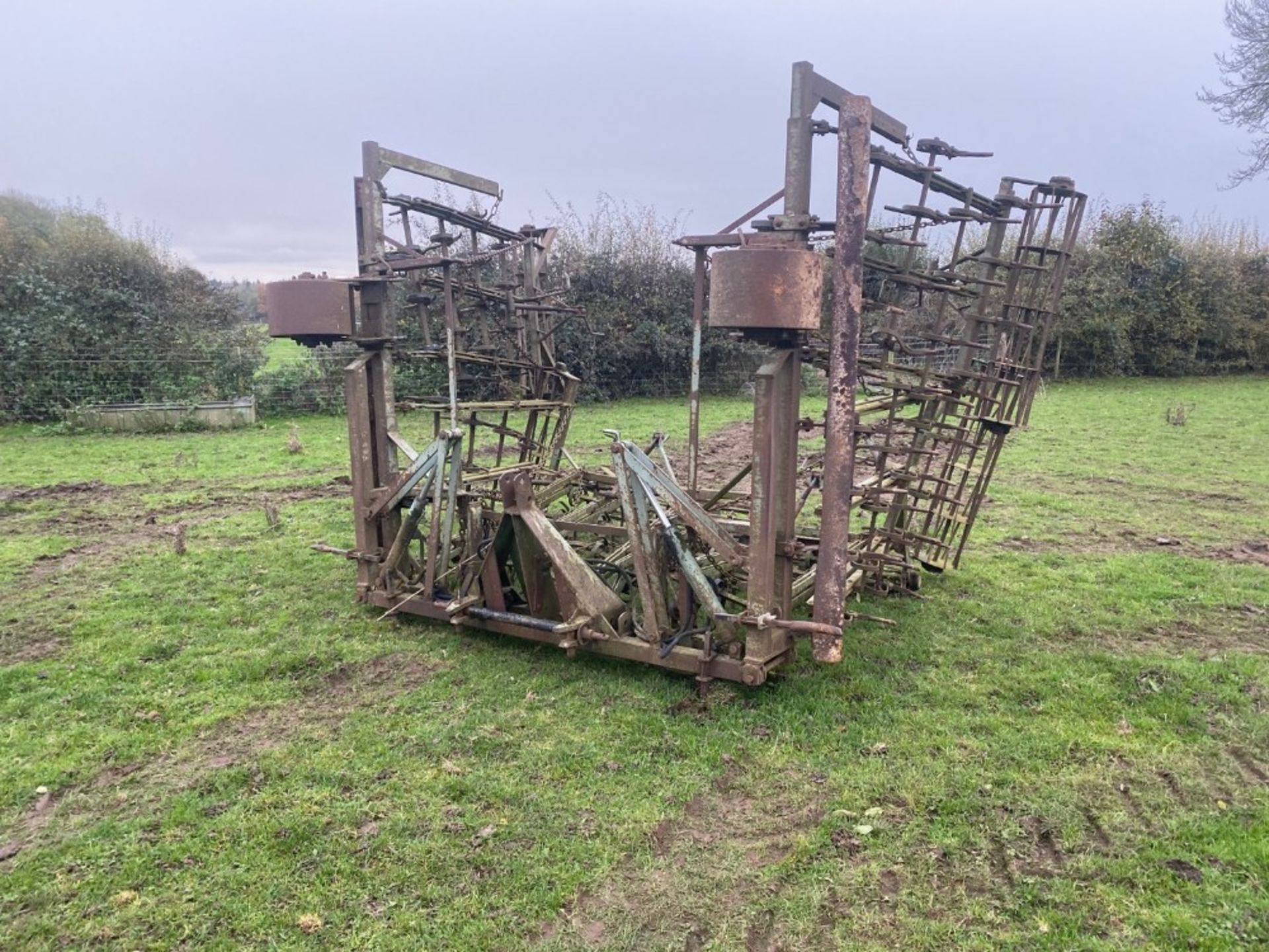 Combi harrow. Stored near Goring Heath, Reading. No VAT on this item. - Image 3 of 3