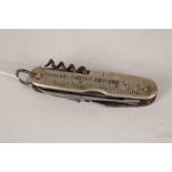 A Pegley-Davies anglers penknife