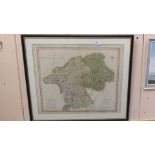 A full colour map of West Moreland by C Smith 1801,