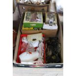 Sundry items to include boxed models, Matchbox, Vanguard etc, horse brasses,