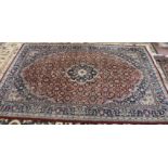 A Persian pattern floral rug,