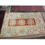 A Turkish Milas geometric rug,