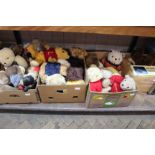 Various bears including Georgio, Harrods, Merrythought, Barton Creek, Land Rover,