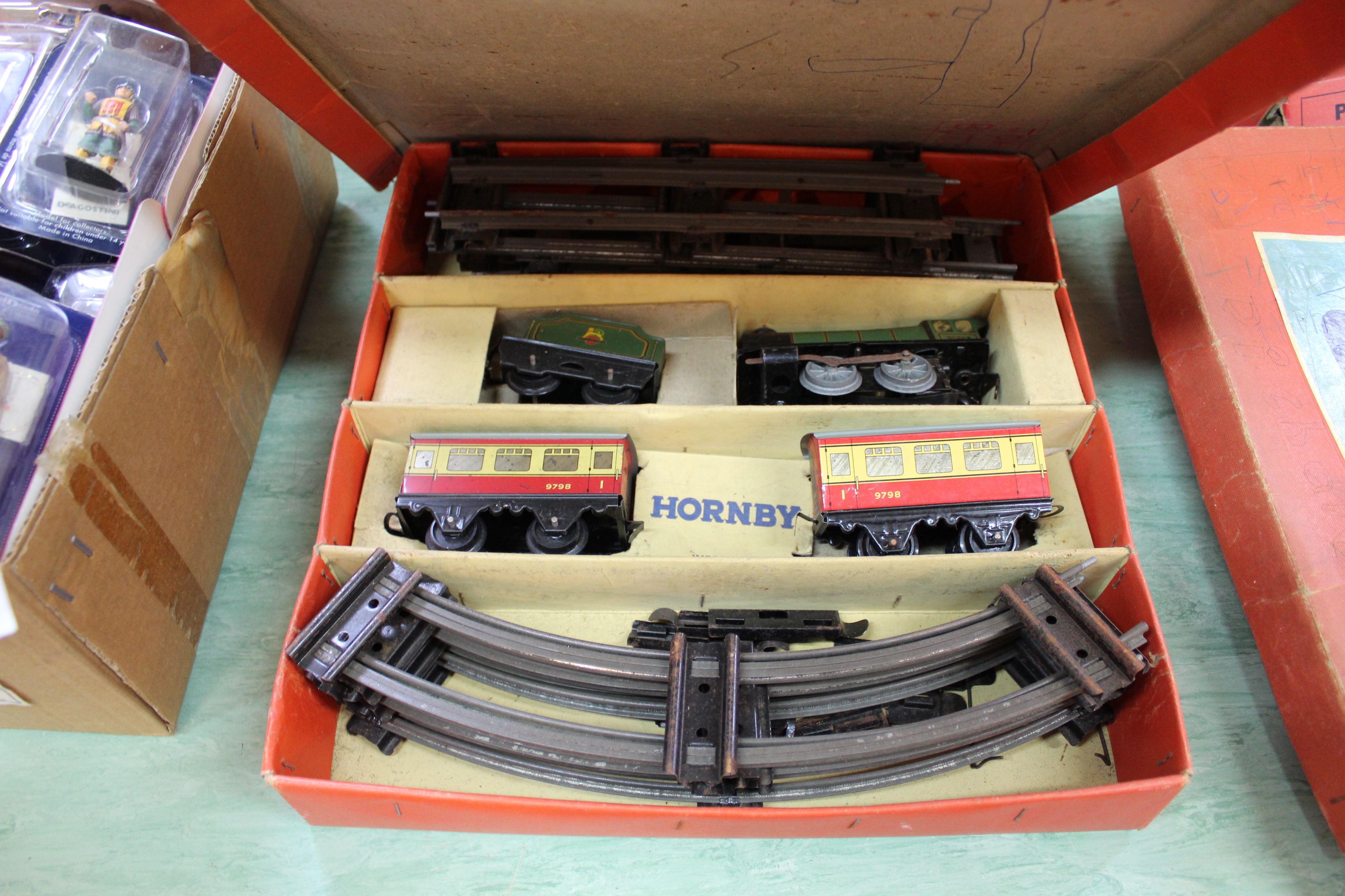 Boxed 0 gauge Hornby Passenger Set No.