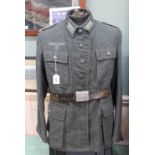 A Third Reich era Army tunic,