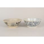 Two Chinese provincial Tek Sing cargo bowls