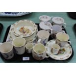 Various Royal Doulton Bunnykins plus other china