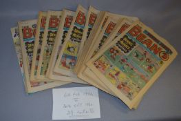 Collection of Beano Comics 1982