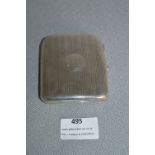 Hallmarked Silver Cigarette Case - Birmingham 1921, approx 97g