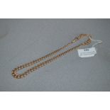 9ct Gold Albert Watch Chain - approx 47.3g