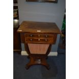 Mahogany Sewing Work Table