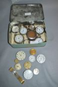 Selection of Pocket Watches and Spare Movements