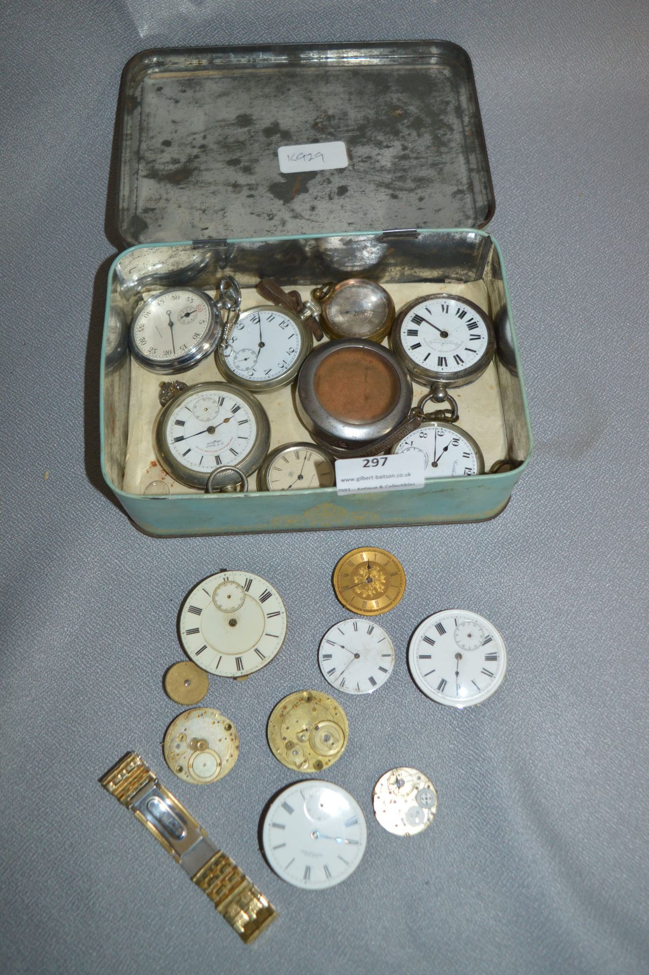 Selection of Pocket Watches and Spare Movements