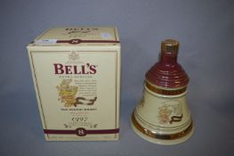 Wade Bells Scotch Whiskey Decanter - Christmas 1997