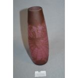 Decorative Madelaine Glass Vase 20.5cm Tall