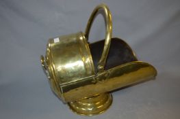 Brass Coal Bucket