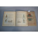 Two John Player & Sons Cigarette Card Albums - Military Uniforms