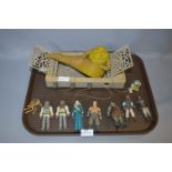 Lucasfilm Star Wars 1983 Jabba's Palace with Figurines