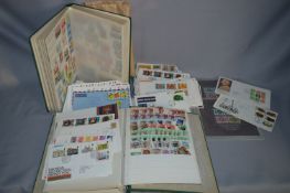 Large Collection of British Stamps Loose and First Day Issue