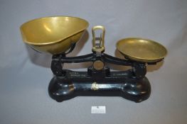 Librasco Cast Iron Balance Scales with Brass Pans