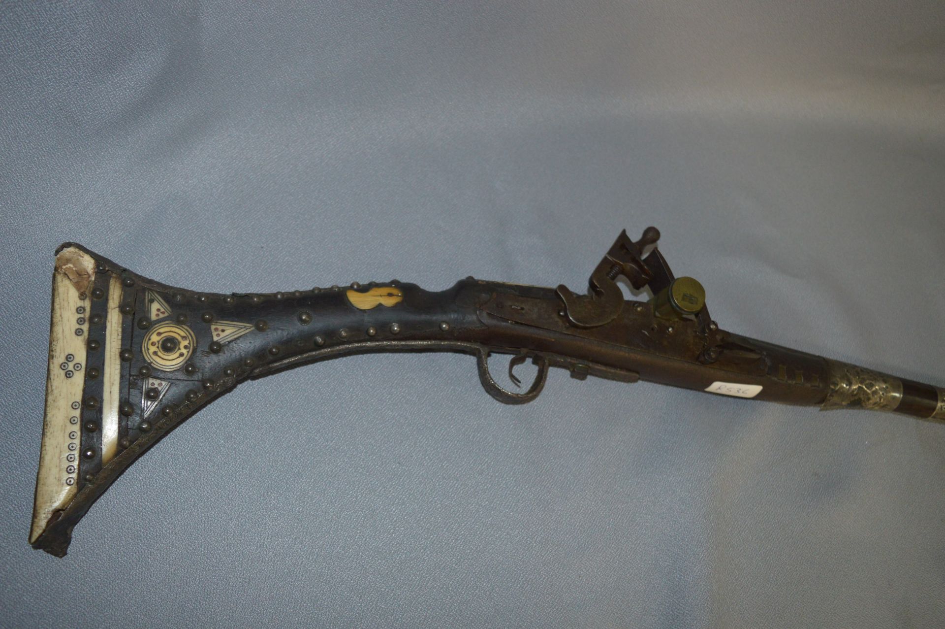 Persaina Silver & Ivory Mounted Rifle - Image 4 of 5