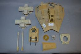 Lucasfilms 1980 Kenner Products Star Wars Model Spaceships