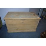 Pine Blanket Box