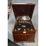 HMV Mahogany Cased Gramophone