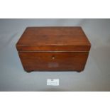 Mahogany Tea Caddy