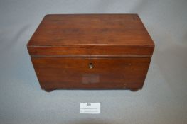 Mahogany Tea Caddy