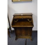 Lebus Oak Roll Top Desk