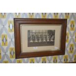 Framed Early Edwardian Photograph - Football Team