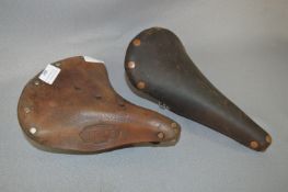 Brooks B66S Leather Cycling Saddle and Another