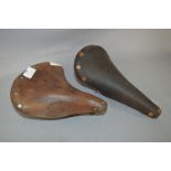 Brooks B66S Leather Cycling Saddle and Another