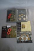 Two Australian 1995 50th Anniversary of WWII Uncirculated Coin Sets