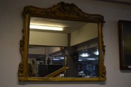 Gilt Framed Overmantle Mirror