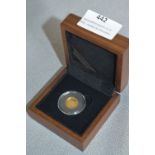 2009 50th Anniversary of the Mini £1 Gold Proof Coin - approx 1.24g