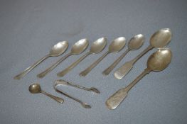 Assorted Silver Tea and Condiment Spoons - approx 116g