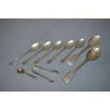 Assorted Silver Tea and Condiment Spoons - approx 116g