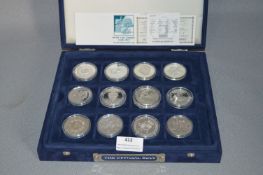 Mint Cased Portugal & The New Worlds Silver Proof Coin Set
