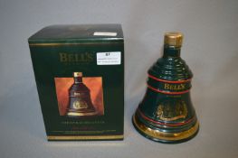 Wade Bells Whiskey Decanter - Christmas 1992