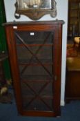 Victorian Mahogany Wall Mounted Four Tier Display Cabinet